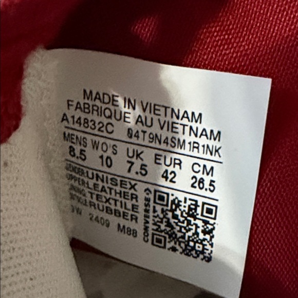 Converse
Converse Weapon High - Men's - Size 8.5 ( NO BOX ) - Picture 16 of 16